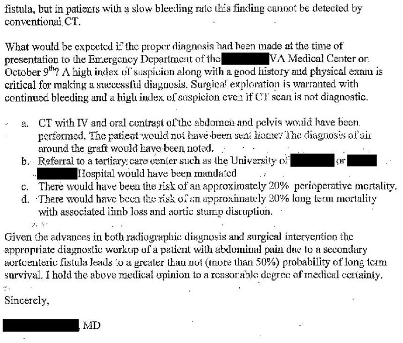 Case 14: Expert Witness – MedMalReviewer
